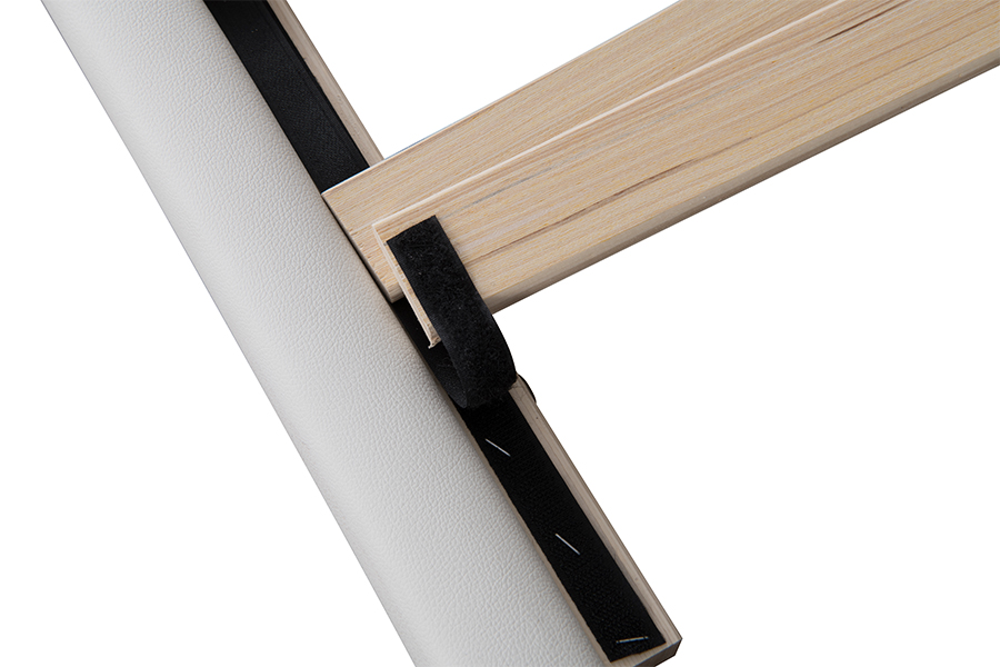 4546-3U Fráma Leathar Leathar L-chruthach le Cumhdach USB