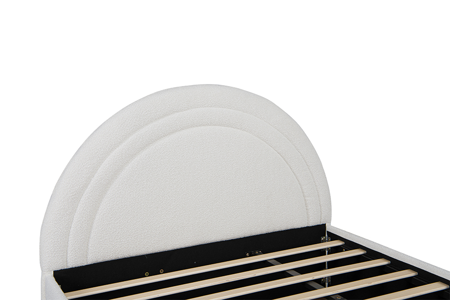 4542 Trundle Bunk Fráma Leaba Stórála Cuartha Cuartha Upholstered