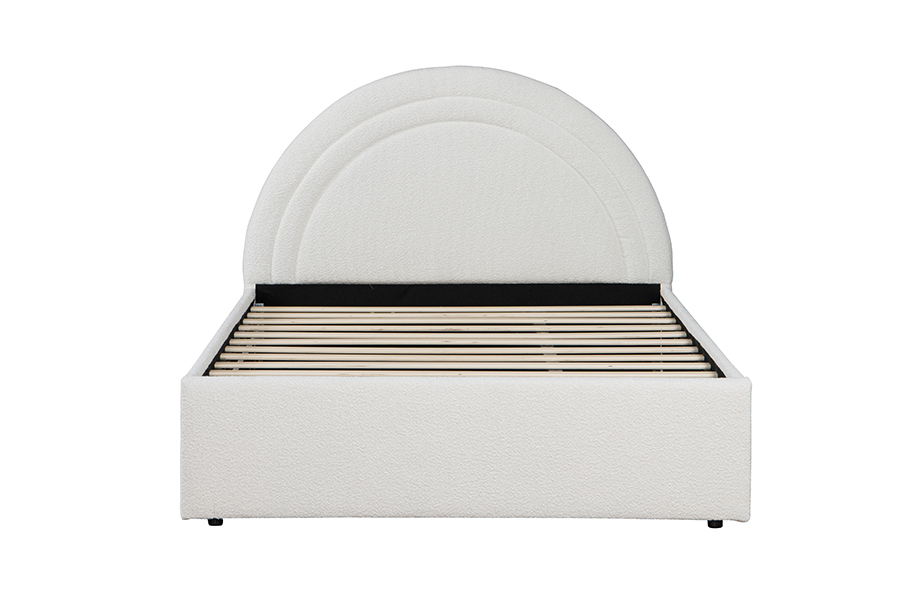 4542 Trundle Bunk Fráma Leaba Stórála Cuartha Cuartha Upholstered