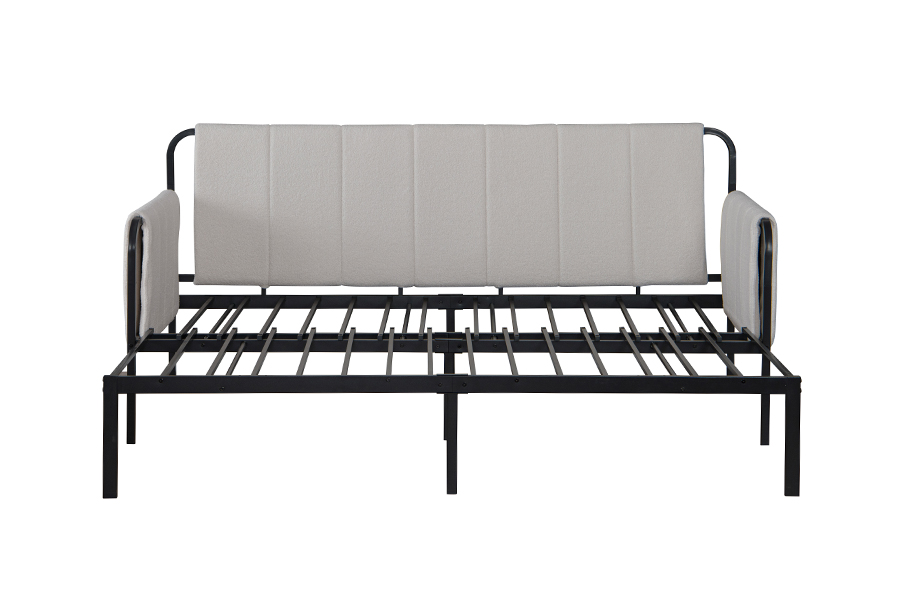 4712 Leaba tolg Fabraic Olann Trundle Lamb