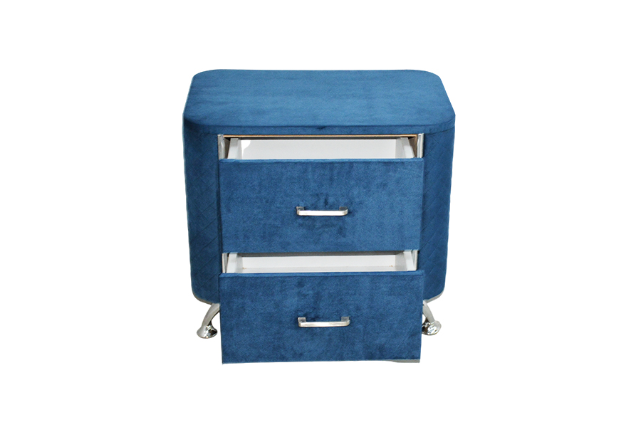 WSS954 Diamond Velvet Nightstand / Tábla Leaba