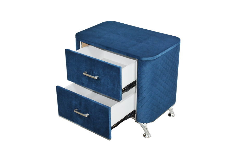 WSS954 Diamond Velvet Nightstand / Tábla Leaba