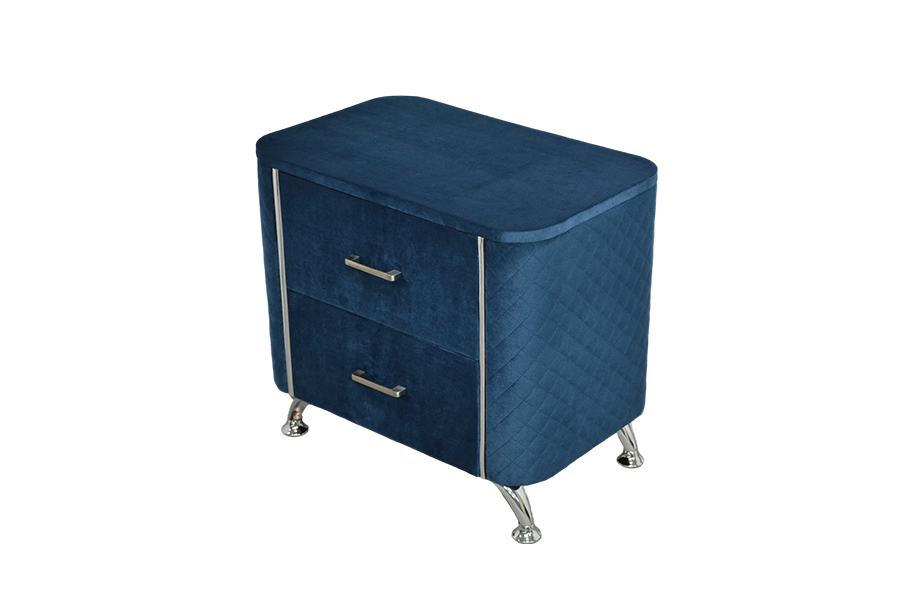 WSS954 Diamond Velvet Nightstand / Tábla Leaba