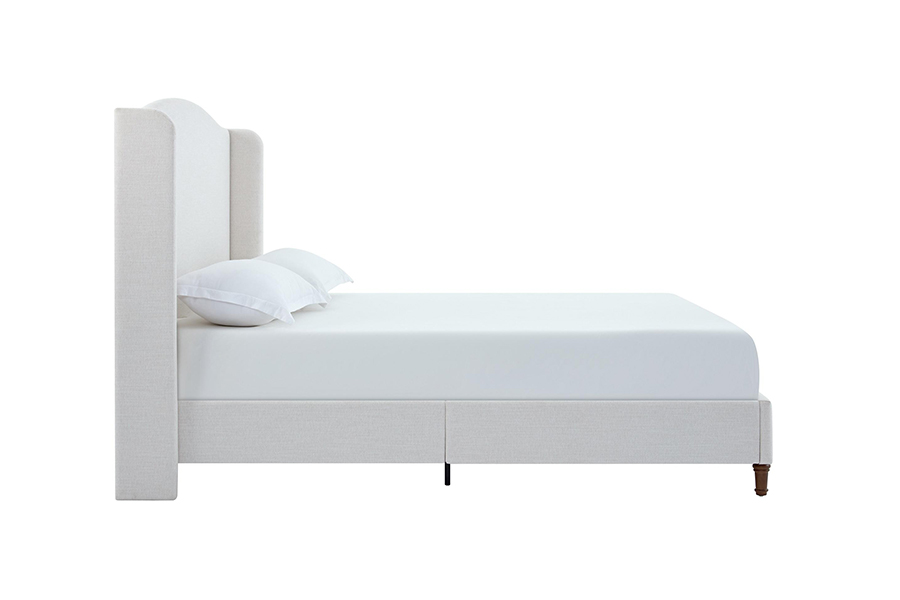 N4 Toisí leaba dhúbailte rí-mhéid Frámaí Leapacha Stórála Upholstered