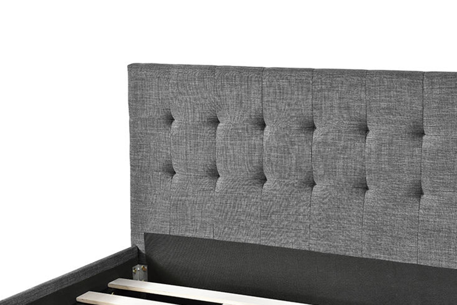 1257 Leaba Upholstered Maisiú Stíl Painéil Nua-Aimseartha