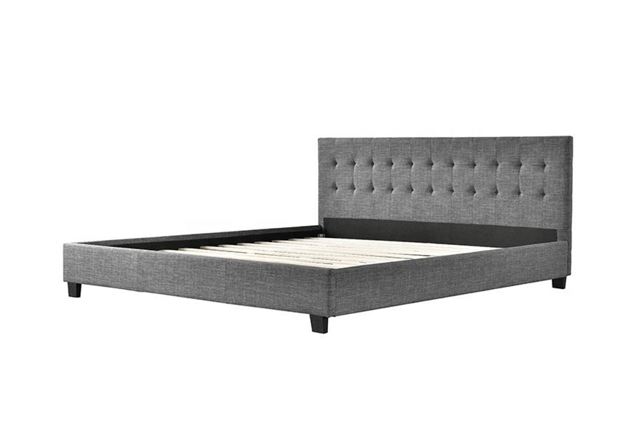 1257 Leaba Upholstered Maisiú Stíl Painéil Nua-Aimseartha