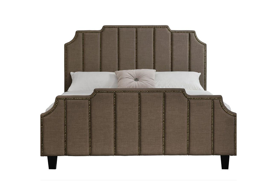 1205 fabraic veilbhit Fráma Leaba Dhúbailte Leaba Upholstered