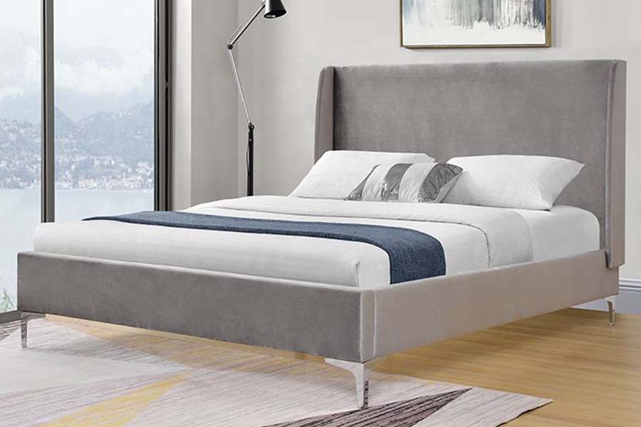 1575 Fráma Leaba Lánmhéid Leaba Upholstered