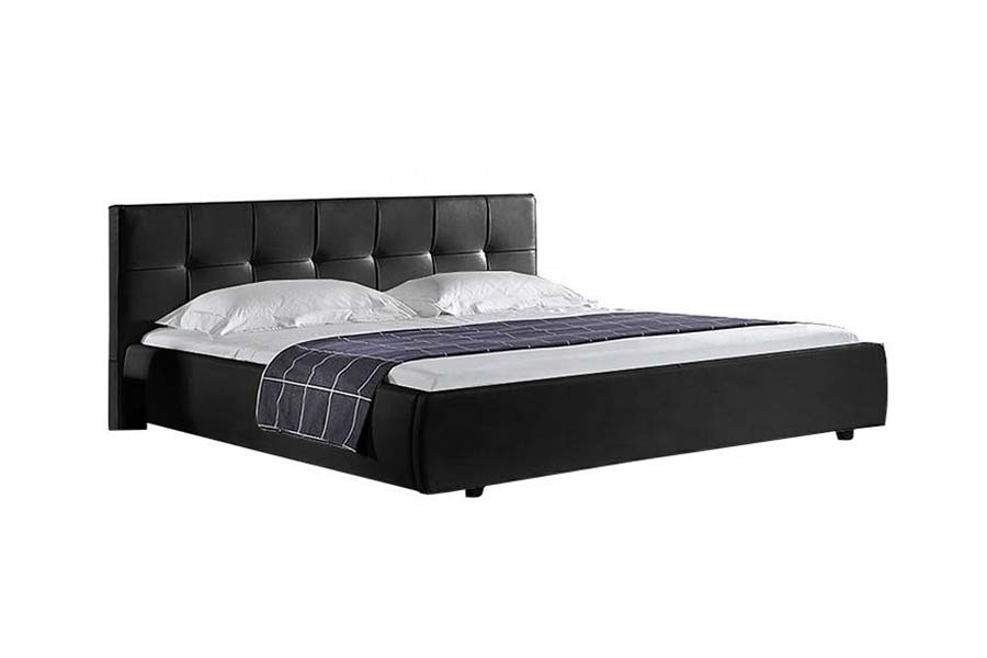 1813 Bán PU Leaba Bhog Fráma Leaba Upholstered LED