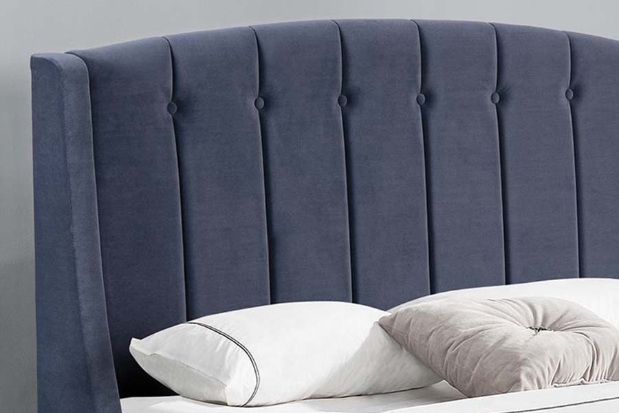 1663 Leaba Adhmaid Leaba Leaba Dhúbailte Leamháin Leaba Upholstered