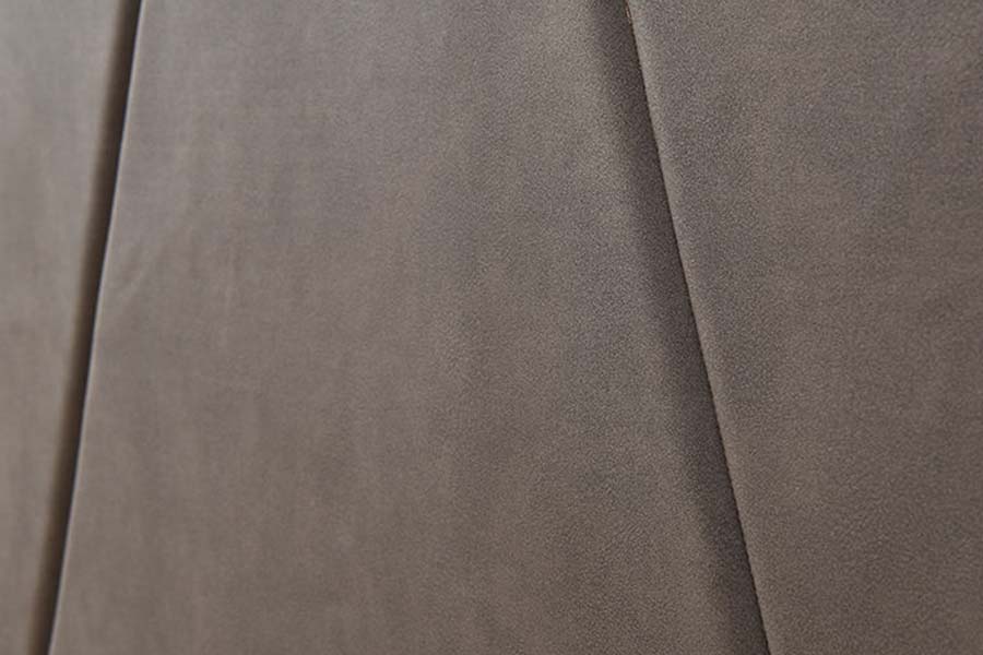 1615 Leaba Leathar Aonair Méid Leaba Upholstered