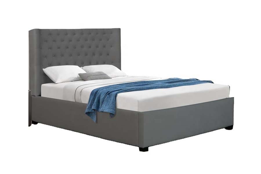1500 Cnaipí Leaba Ceannchláir Leaba Fabraic Leaba Upholstered