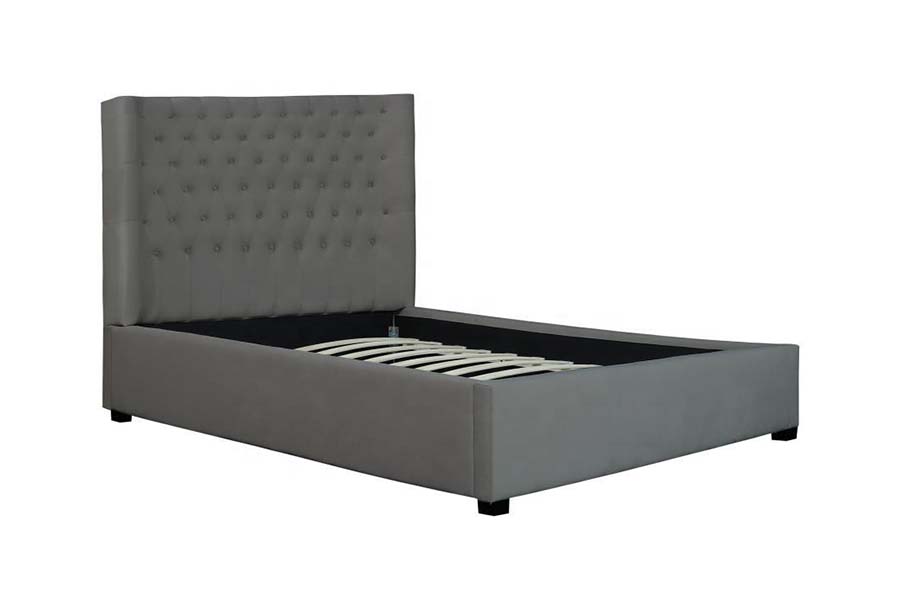 1500 Cnaipí Leaba Ceannchláir Leaba Fabraic Leaba Upholstered