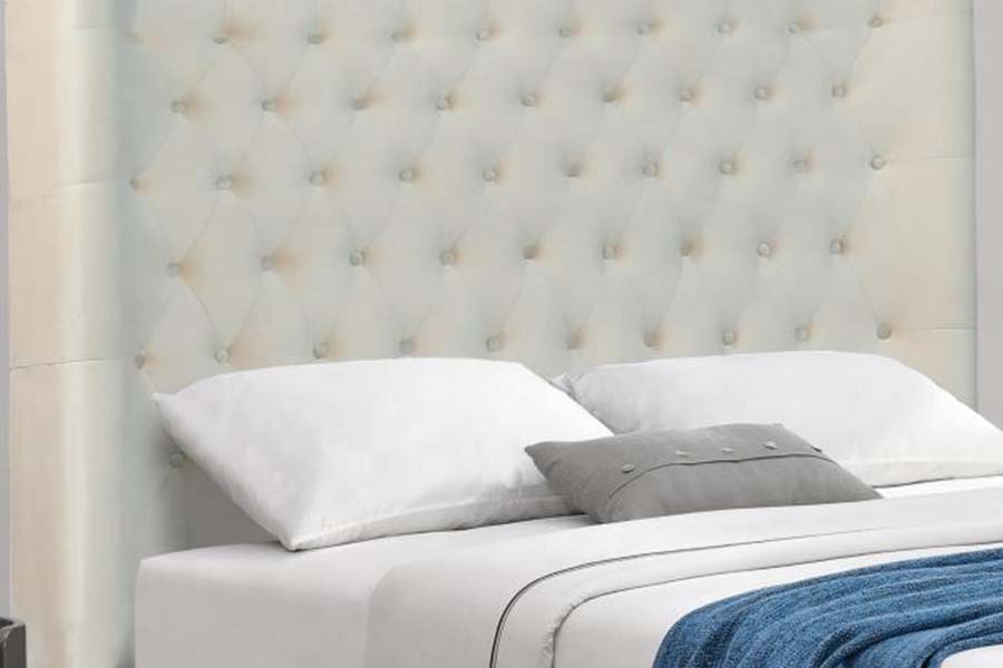 1500 Cnaipí Leaba Ceannchláir Leaba Fabraic Leaba Upholstered