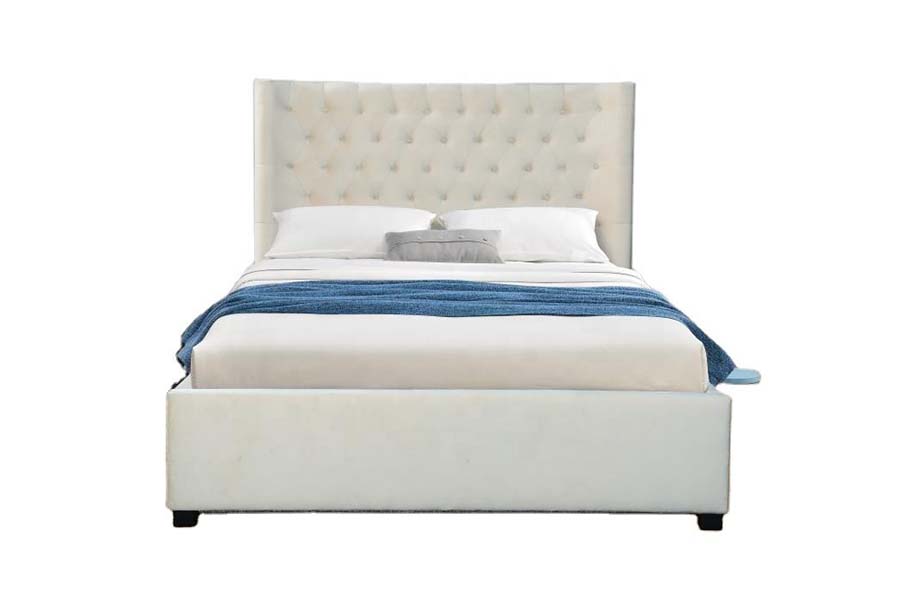 1500 Cnaipí Leaba Ceannchláir Leaba Fabraic Leaba Upholstered