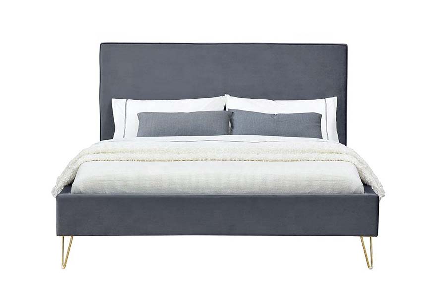 1476 Leaba Ardán Fabraic veilbhit Colorful Leaba Upholstered