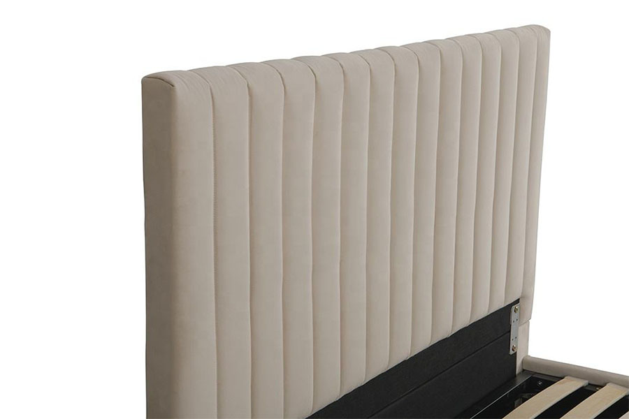 4088 Fráma Leaba Stórála Ottoman Velvet Só Éadrom