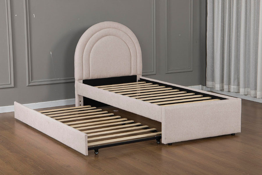 5021 Leaba Tolg Leaba Lae Trundle Il-Áirse Tarraingthe Amach