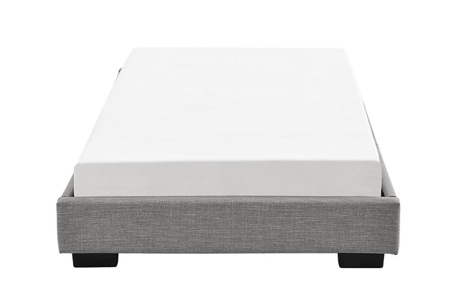 1159A Leaba Upholstered Fráma Adhmaid Soladach Línéadaigh an Rí