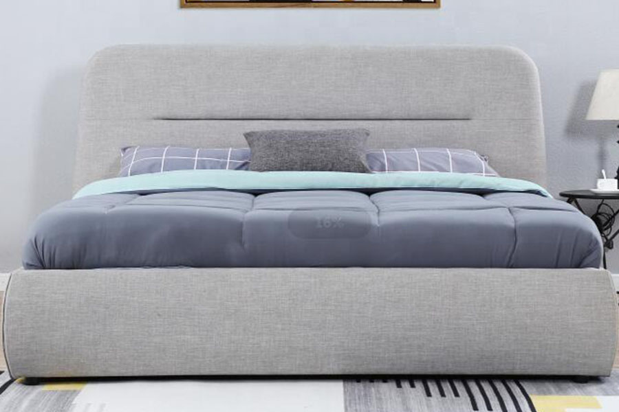 1388G Ardaitheoir Gáis Fabraic faoi stiúir Cuasach-Ravine Rí Fráma Leaba Stórála Upholstered