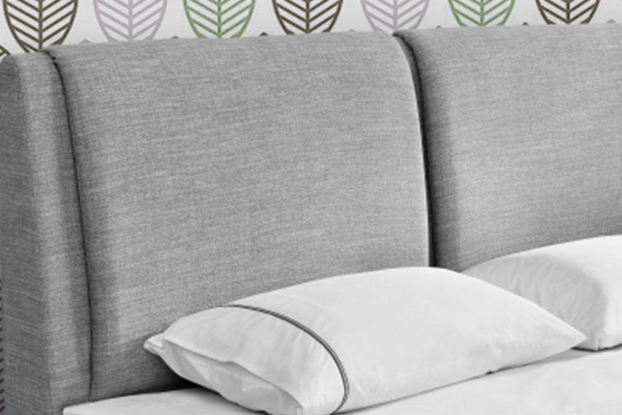 Línéadaigh Só 1256G Stóráil Ardaitheoir Gáis Ottomanach Fráma Leaba Upholstered