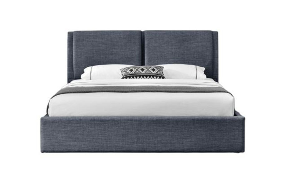 Línéadaigh Só 1256G Stóráil Ardaitheoir Gáis Ottomanach Fráma Leaba Upholstered